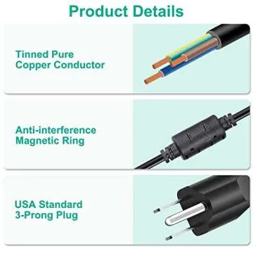 120W Universal Power Supply Adjustable DC 3V ~ 24V Variable Switching AC/DC Adapter 100V-240V AC to DC 24V 5A Converter with 14 Tips & Polarity Converter - 5000mA Max