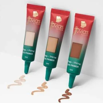 Juvia's Place i Prep, i Prime Eyeshadow Primer - Cream Base Eye Primer, No Crease Eyeshadow Primer, Eye Makeup Addition, Primer Intensifying Glitter, Matte, Shimmer or Metallic Eyeshadow (Medium)