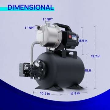 Aquastrong 1.6 HP Shallow Well Pump for Efficient Watering