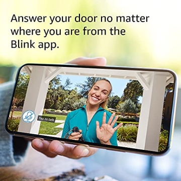 Blink Video Doorbell with Two-Way Audio and HD Video