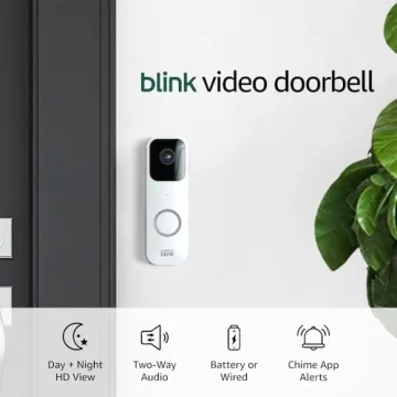 Blink Video Doorbell with Two-Way Audio and HD Video