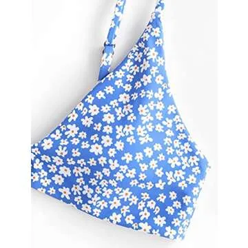 ZAFUL Women's O-Ring String Bikini Swimsuit for Summer
