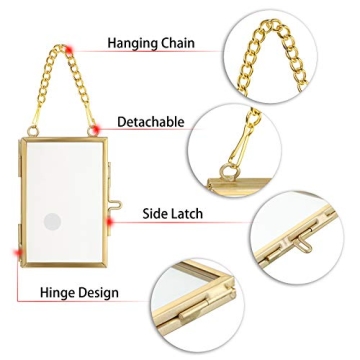 Elegant Mini Brass Photo Frames for Any Occasion