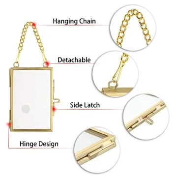 Elegant Mini Brass Photo Frames for Any Occasion