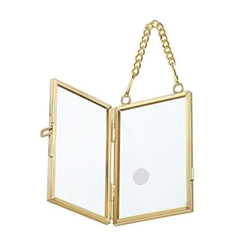 Elegant Mini Brass Photo Frames for Any Occasion