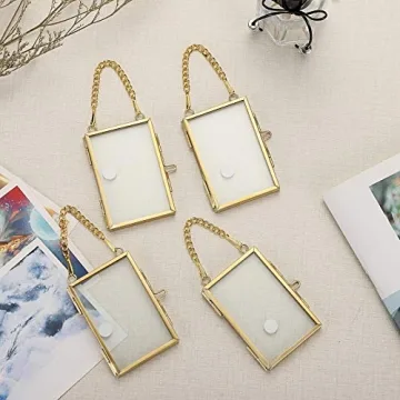 Elegant Mini Brass Photo Frames for Any Occasion