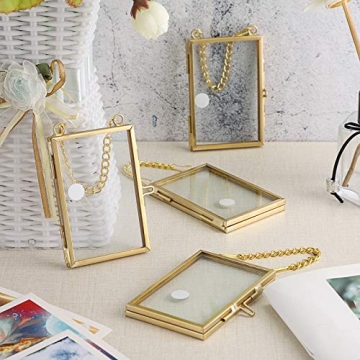 Elegant Mini Brass Photo Frames for Any Occasion