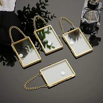 Elegant Mini Brass Photo Frames for Any Occasion