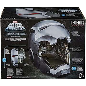 Avengers War Machine Collector Helmet with LED FX