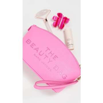 Marc Jacobs Leather Beauty Bag in Bow Pink for Make-up Lovers