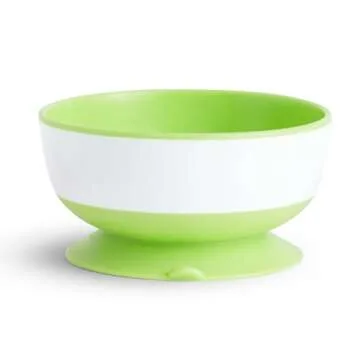 Munchkin Stay Put Suction Bowls for Toddlers, 3 Pack