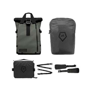 PRVKE Travel and DSLR Camera Backpack with Laptop/Tablet Sleeve and Rain Cover - Rugged Photography ...