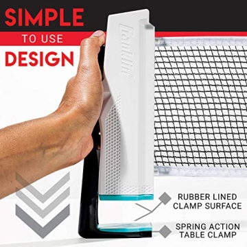 Franklin Sports Portable Ping-Pong Set with Paddles & Net