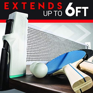 Franklin Sports Portable Ping-Pong Set with Paddles & Net