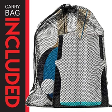 Franklin Sports Portable Ping-Pong Set with Paddles & Net