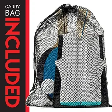 Franklin Sports Portable Ping-Pong Set with Paddles & Net