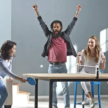 Franklin Sports Portable Ping-Pong Set with Paddles & Net