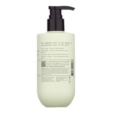 Frank Body Brightening Body Wash | Vegan & Cruelty Free | 360mL | Vitamin C, Kakadu Plum & Pomegrana...