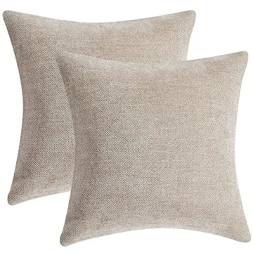 Anickal 18x18 Pillow Covers Set of 2 for Home Decor