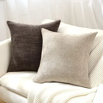 Anickal 18x18 Pillow Covers Set of 2 for Home Decor