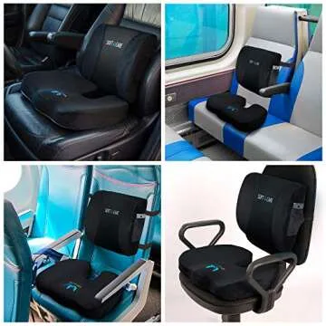 Comfort & Support with SOFTaCARE Seat Cushion Set