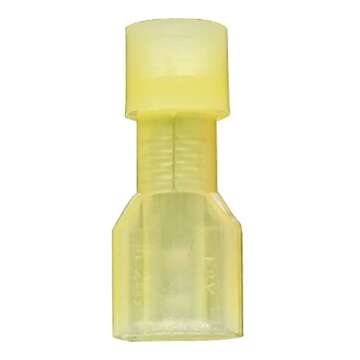 High Quality 50 PCS Yellow Female Spade Connectors for All Use