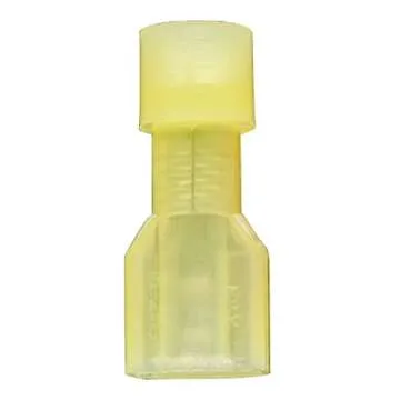 High Quality 50 PCS Yellow Female Spade Connectors for All Use