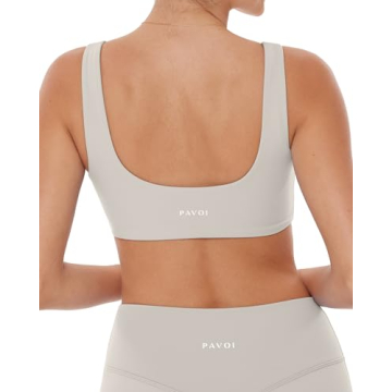 PAVOI ACTIVE Yoga Sports Bras for Women Comfort & Style