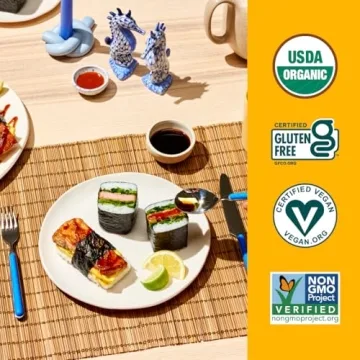 Gimme Organic Roasted Sushi Nori 50 Sheets 100% Organic