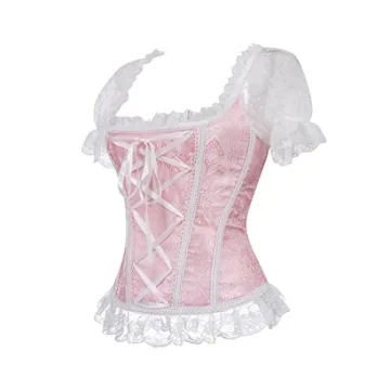 Elegant Overbust Corset for Costumes and Events