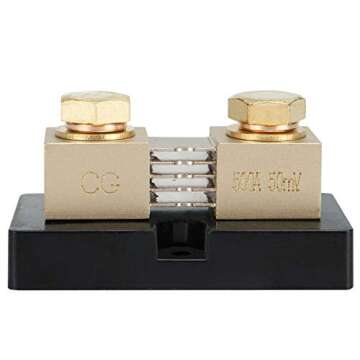 CG 500A 50mV Ampere Electrical Digital DC Current Shunt Resistor for amp Panel Ammeter Current Measu...