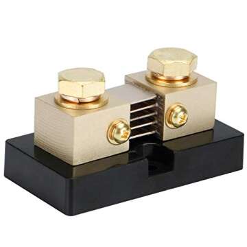 CG 500A 50mV Ampere Electrical Digital DC Current Shunt Resistor for amp Panel Ammeter Current Measurement Tester Gauge