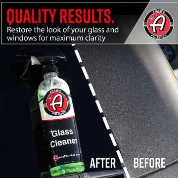 Adam's Polishes Glass Cleaner for Streak-Free Shine