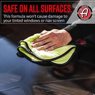 Adam's Polishes Glass Cleaner for Streak-Free Shine