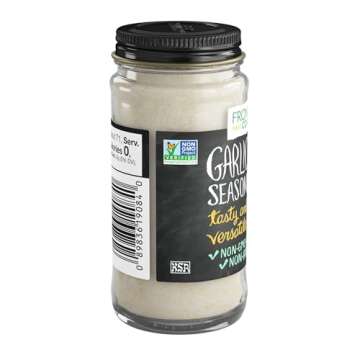 Frontier Salt Garlic - Pure Flavor for Healthier Cooking
