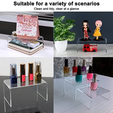 Acrylic Display Risers for Stylish Showcase and Decor