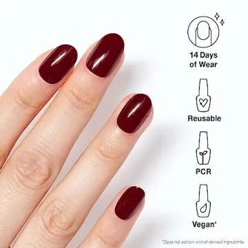 OPI xPRESS/ON Malaga Wine Press On Nails - Long Lasting & Stylish