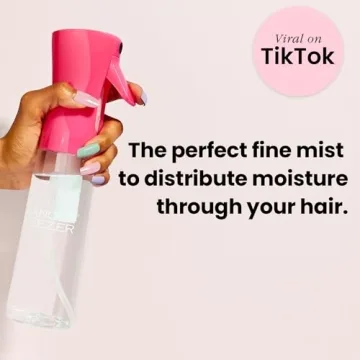 TANGLE TEEZER Fine Mist Spray Bottle Continuous Hydration