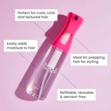 TANGLE TEEZER Fine Mist Spray Bottle Continuous Hydration