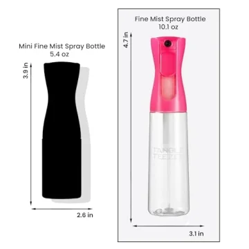 TANGLE TEEZER Fine Mist Spray Bottle Continuous Hydration