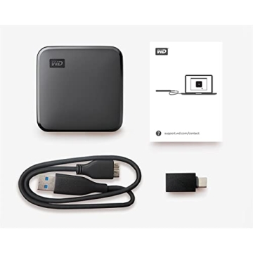 Western Digital 2TB Elements SE Portable SSD for PC and Mac
