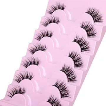 Natural Look Half Lashes for All Occasions 7 Pairs