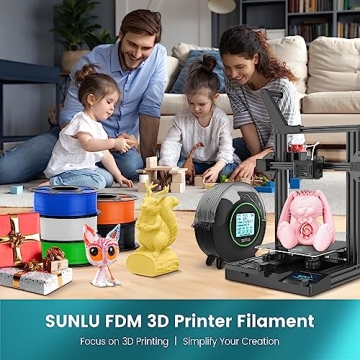 SUNLU PLA 3D Printer Filament for Quality 3D Printing