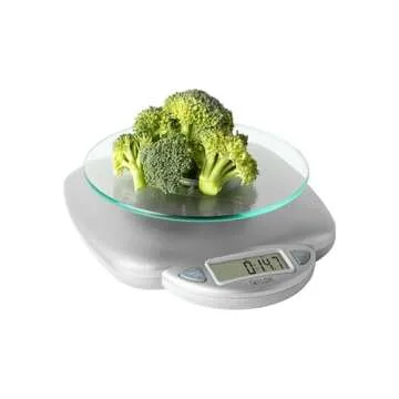 Taylor 11LB Digital Kitchen Scale with Glass Top and LCD Display