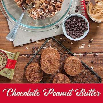 Grab The Gold Snack Bars - Organic Gluten Free Vegan Chocolate Peanut Butter - 11g Protein (14 Count...