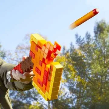 Nerf Minecraft Firebrand Axe for Ultimate Dart Blasting Fun