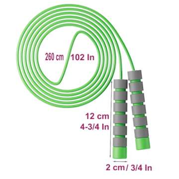 Homello Adjustable Kids Jump Rope for Fun & Fitness