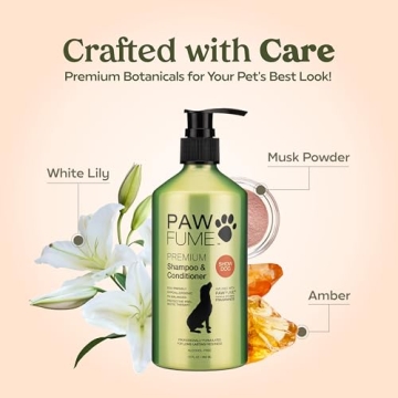 Pawfume Hypoallergenic Dog Shampoo & Conditioner for Dogs
