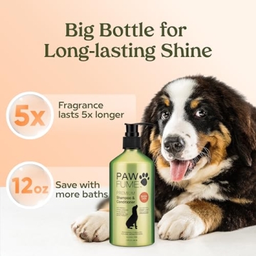 Pawfume Hypoallergenic Dog Shampoo & Conditioner for Dogs