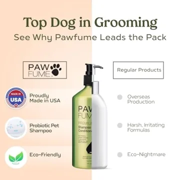 Pawfume Hypoallergenic Dog Shampoo & Conditioner for Dogs